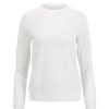 Training * | Tail Women'S Divina Long Sleeve Tennis Top Chalk