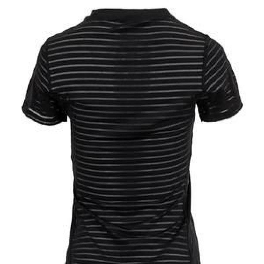 Training * | Tail Women'S Amadea Short Sleeve Tennis Top Onyx