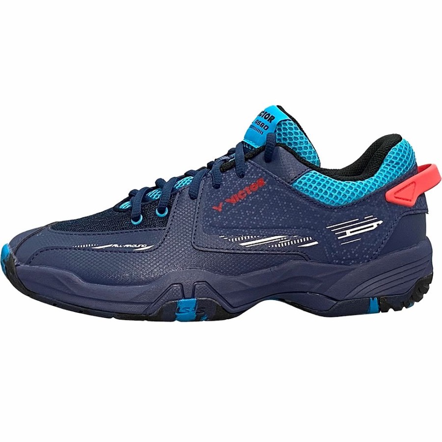 Shoes * | Victor Men'S Indoor A680-Bg Limoges Blue/Blue Grass