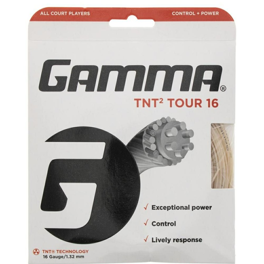 Tennis Strings * | Gamma Tnt Tour Tennis String