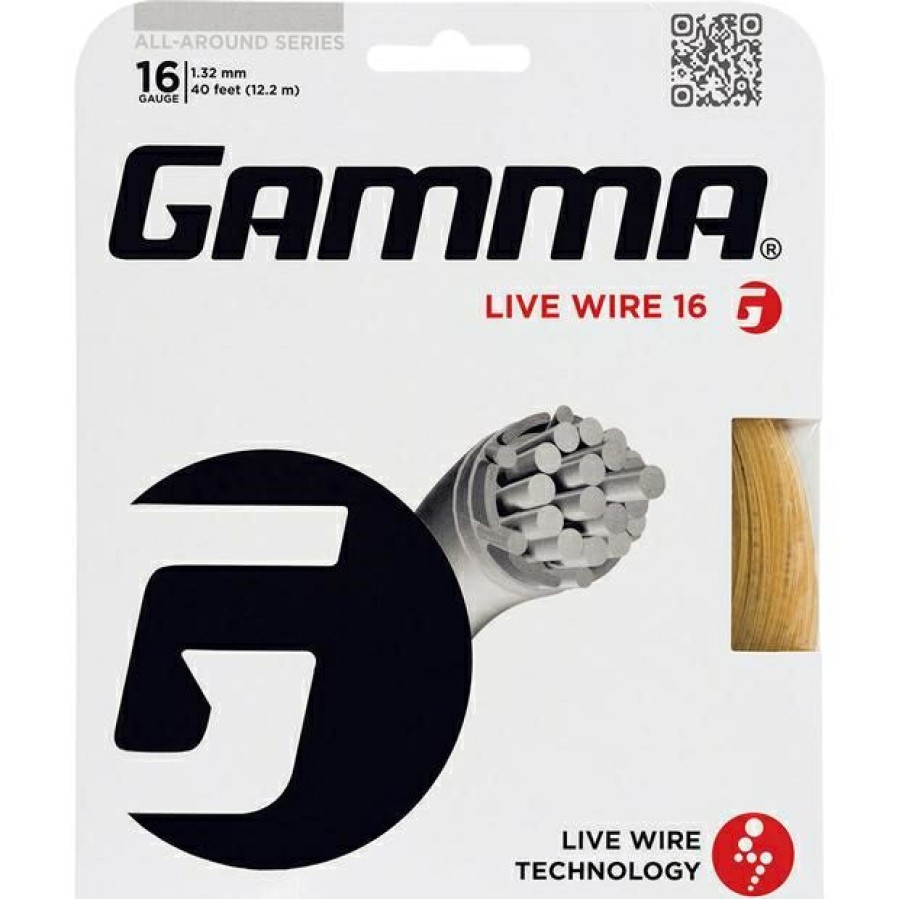 Tennis Strings * | Gamma Live Wire Tennis String