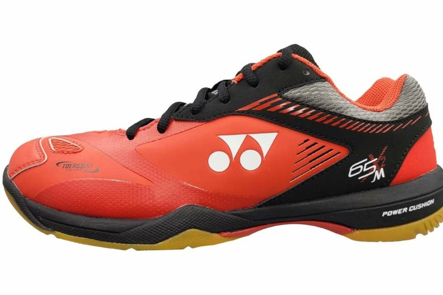 Shoes * | Yonex Power Cushion Shb65X2 Men'S Indoor Red/Black