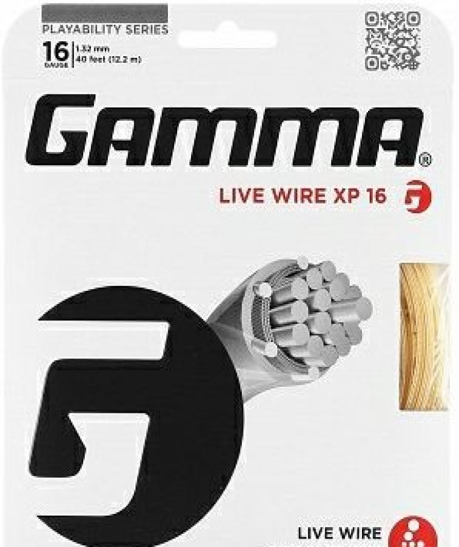 Tennis Strings * | Gamma Live Wire Xp Tennis String