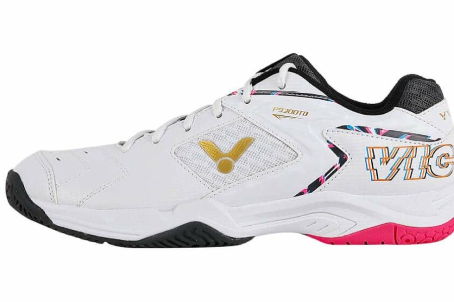 Shoes * | Victor Unisex Indoor P9200Td-Ah Bright White/Dark Sapphire