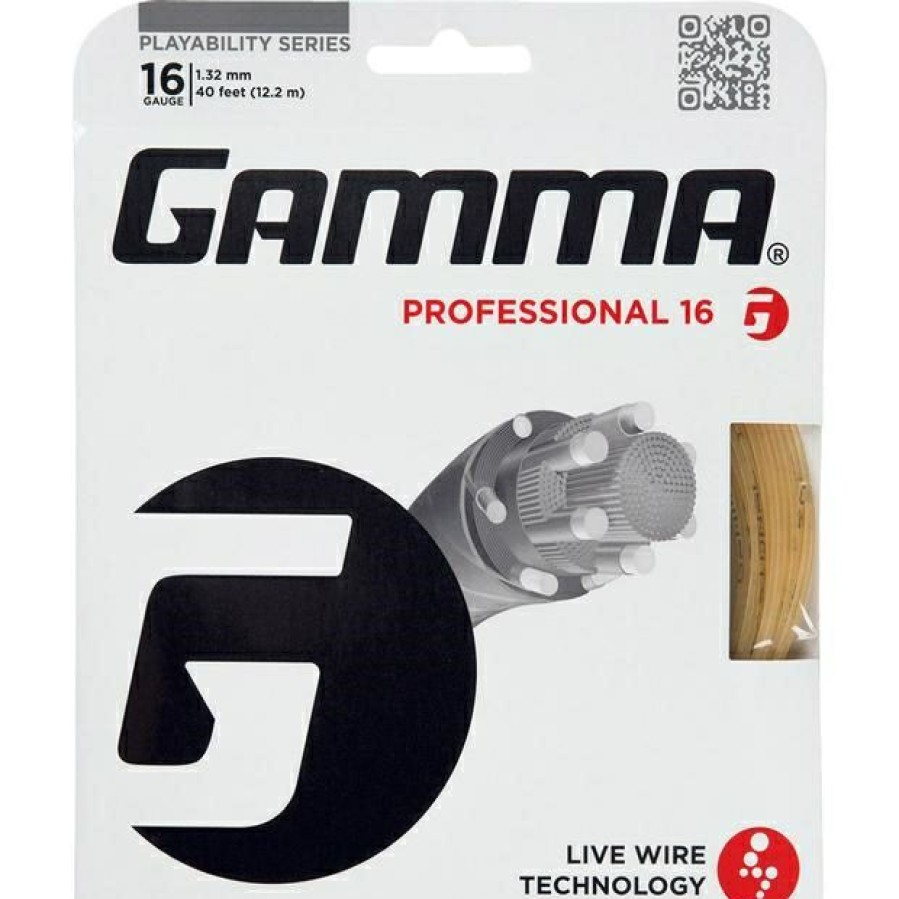 Tennis Strings * | Gamma Live Wire Professional Tennis String