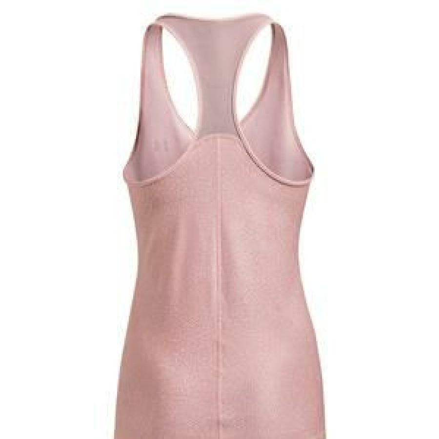 Training * | Under Armour Women'S Heatgear Armour Racer Print Tank Retro Pink