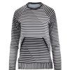 Training * | Tail Women'S Donella Long Sleeve Tennis Top Vertigo Stripe