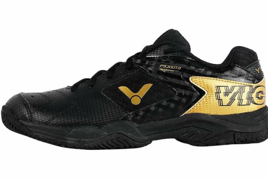 Shoes * | Victor Men'S Indoor P9200Td-Cx Black/Gold