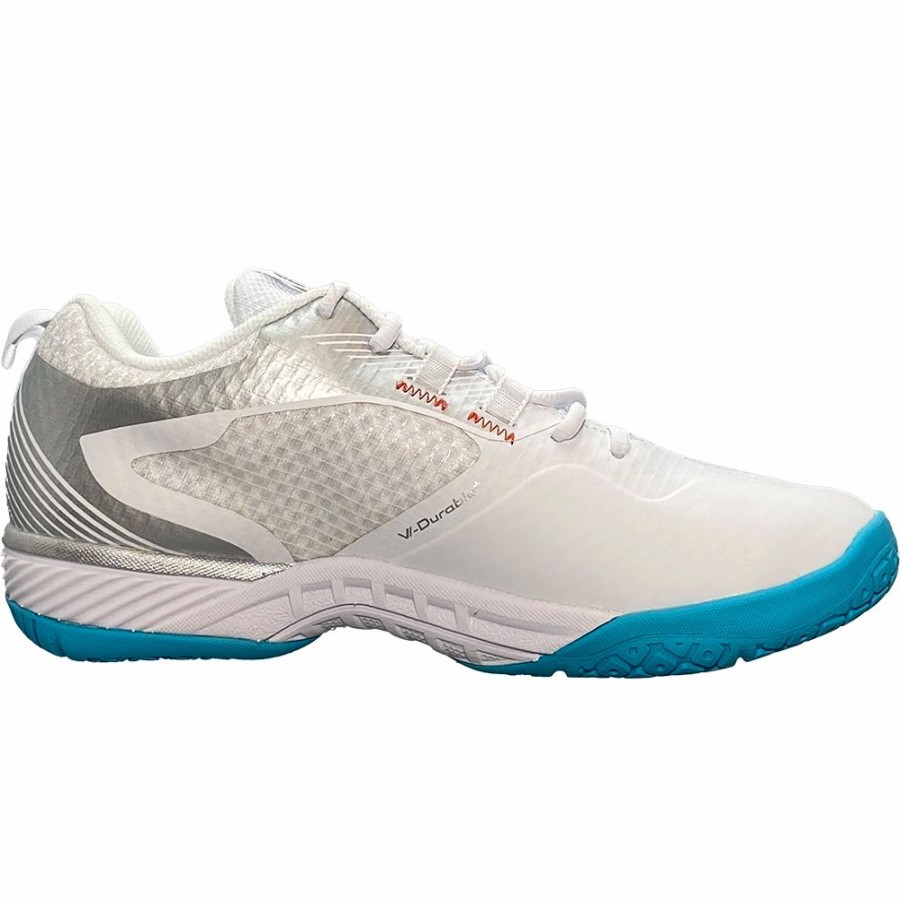 Shoes * | Victor Men'S Indoor S82Ii-As Bright White/Glossy Silver