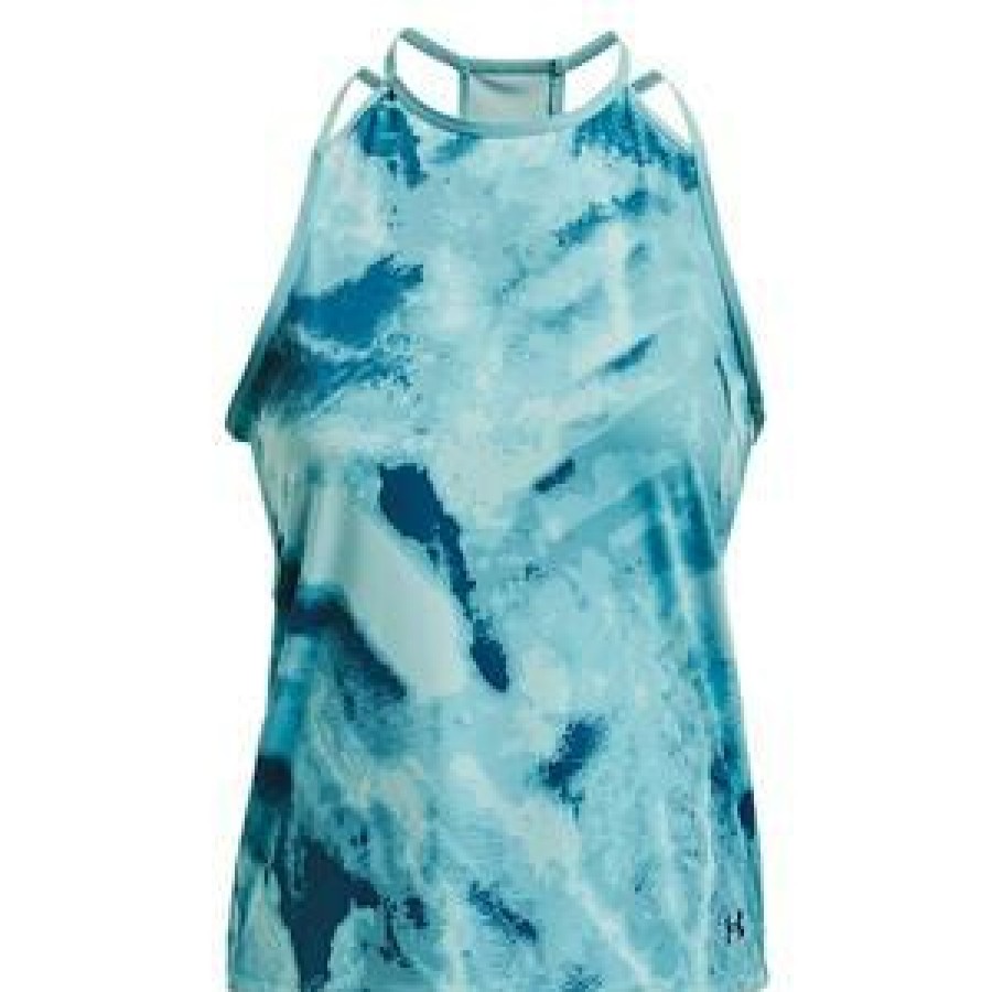 Training * | Under Armour Women'S Ua Iso-Chill Strappy Tank Cloudless Sky