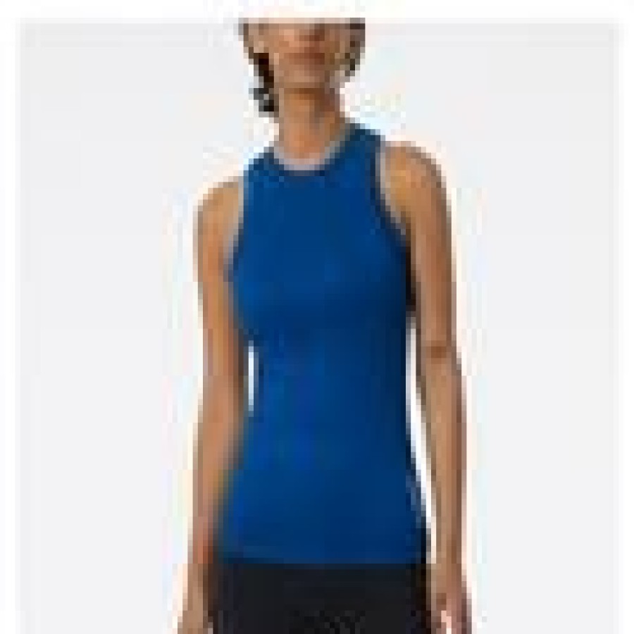 Training * | New Balance Women'S Perfect Rib Training Tank